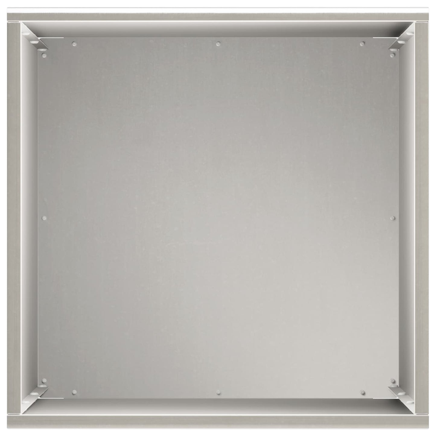 Garden Planter 2 pcs Silver 30 x 30 x 40 cm Stainless Steel