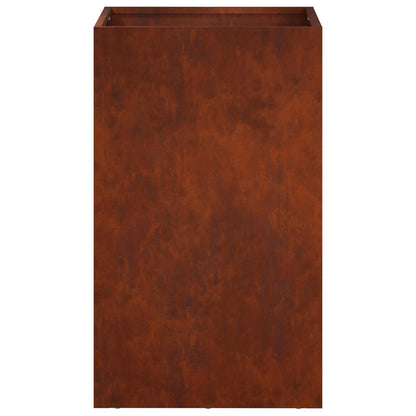 Garden Planter Rusty 30 x 30 x 40 cm Weathering Steel