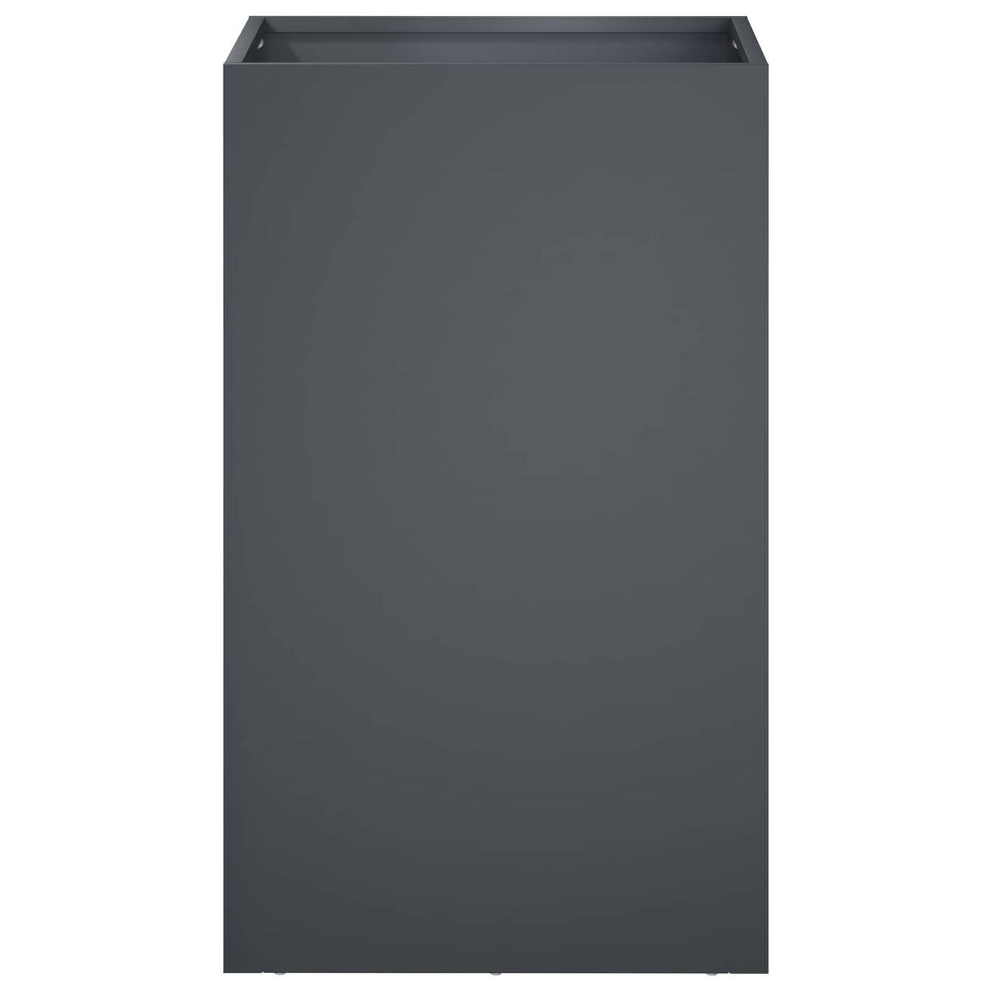 Garden Planter 2 pcs Anthracite 30 x 30 x 50 cm