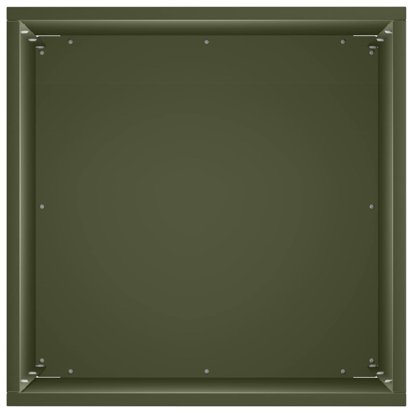 Garden Planter Olive Green 30 x 30 x 50 cm Cold-rolled Steel