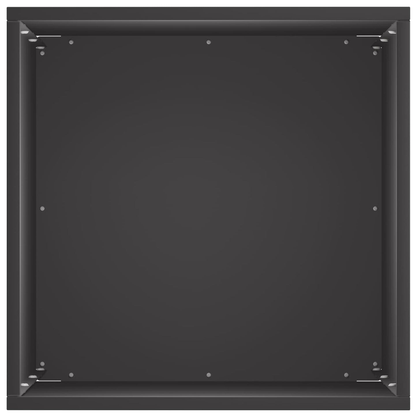 Garden Planter 2 pcs Black 40 x 40 x 50 cm Cold-rolled Steel