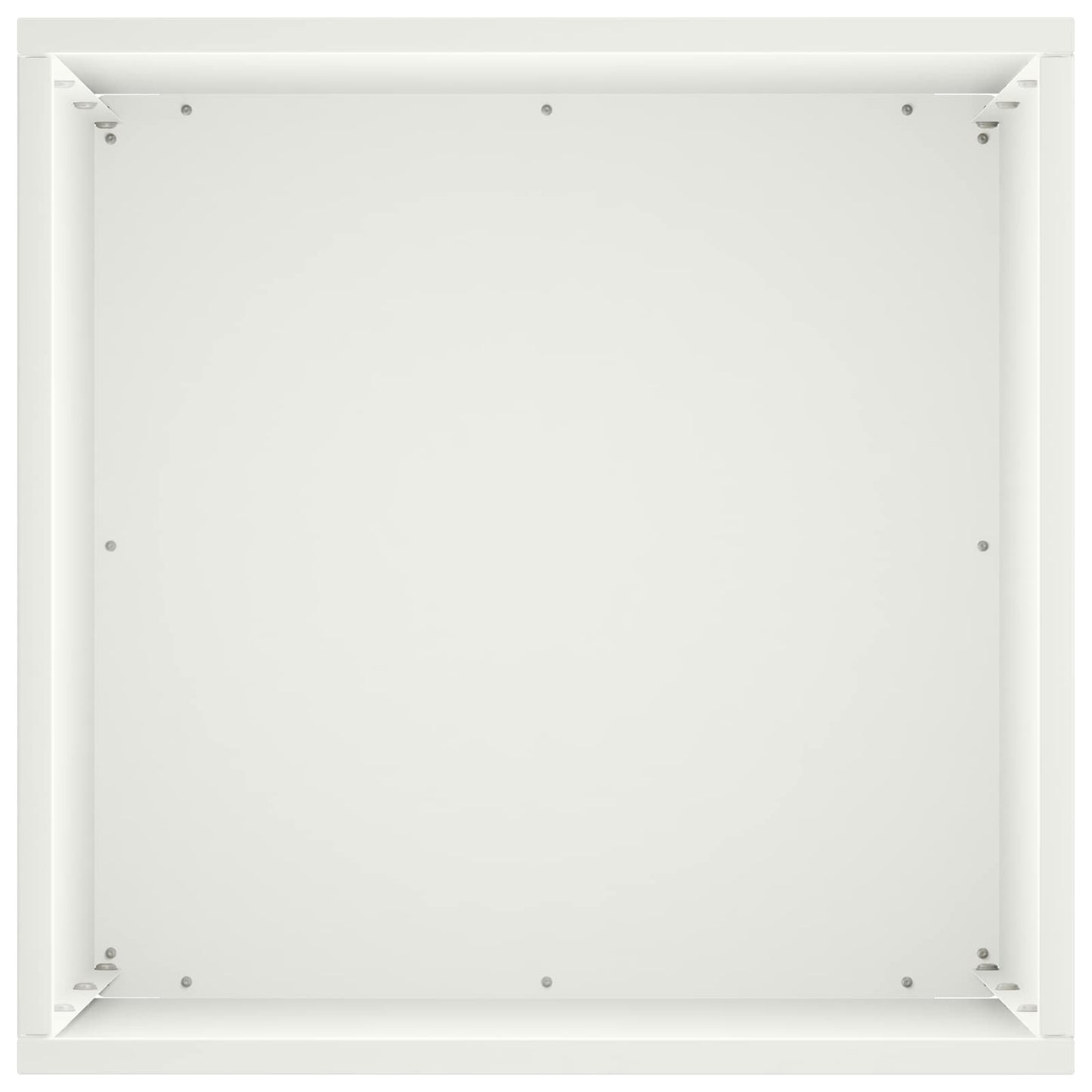 Garden Planter 2 pcs White 40 x 40 x 50 cm Cold-rolled Steel