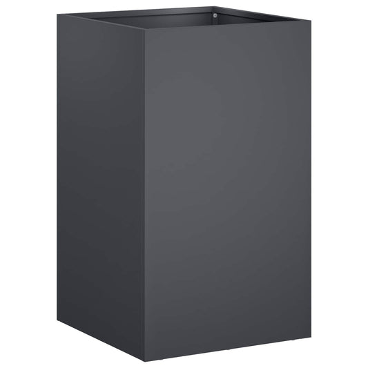 Garden Planter Anthracite 40 x 40 x 50 cm Cold-rolled Steel