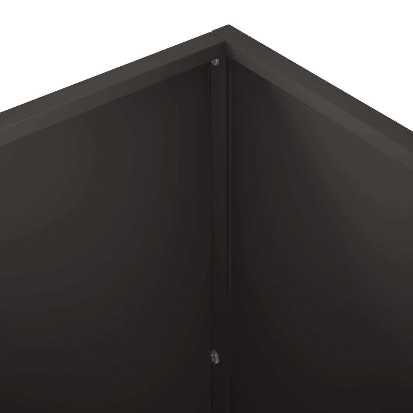 Garden Planter Black 50 x 50 x 75 cm Cold-rolled Steel