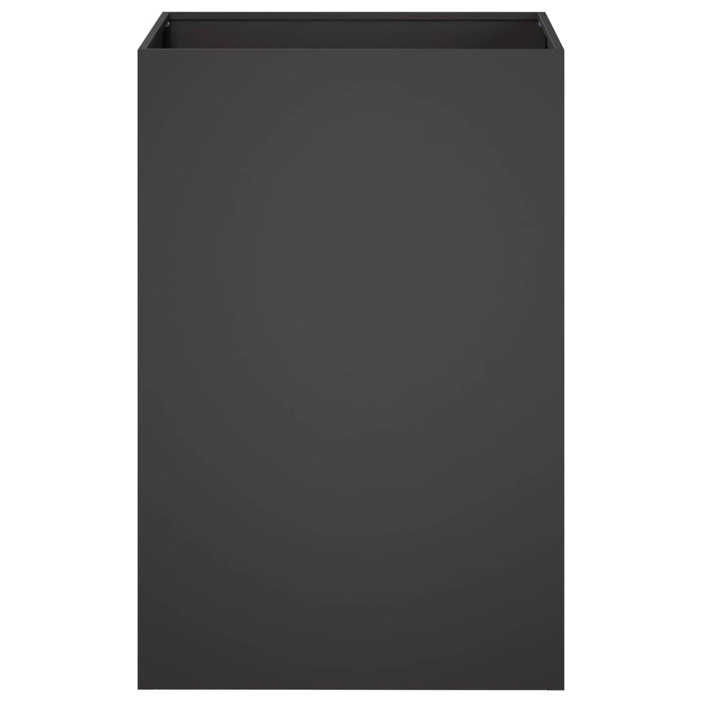 Garden Planter Black 50 x 50 x 75 cm Cold-rolled Steel