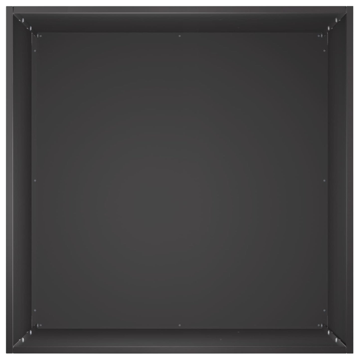 Garden Planter Black 50 x 50 x 75 cm Cold-rolled Steel