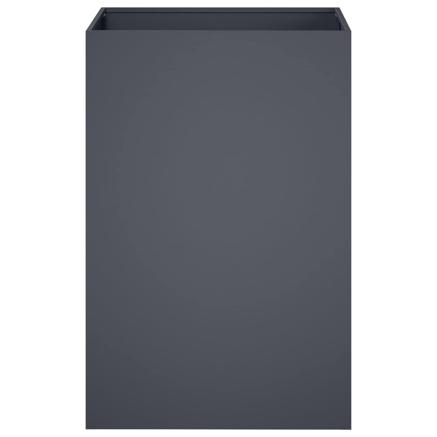 Garden Planter 2 pcs Anthracite 50 x 50 x 75 cm