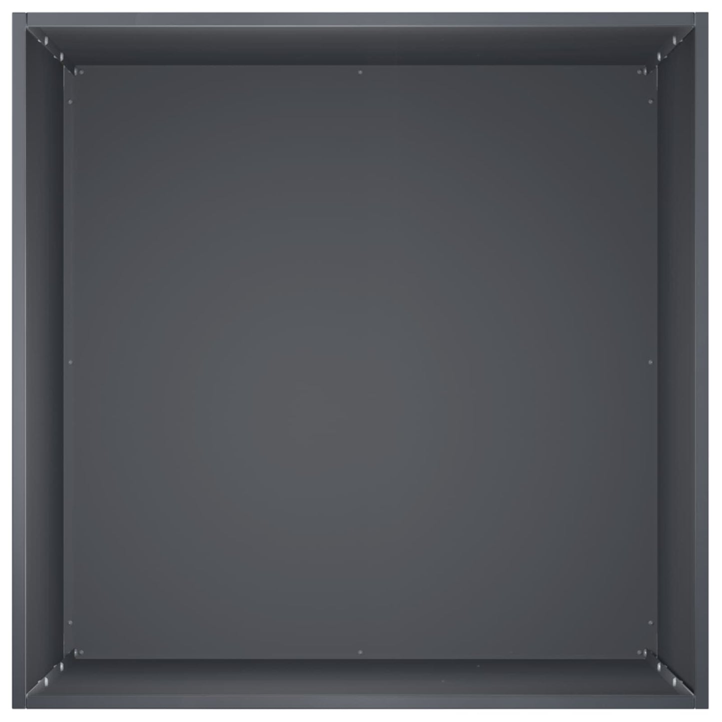 Garden Planter 2 pcs Anthracite 50 x 50 x 75 cm