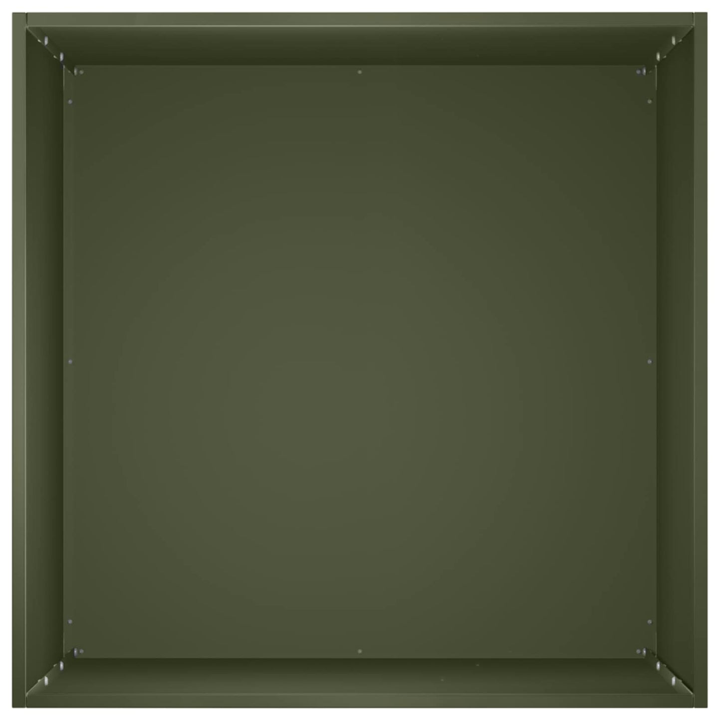 Garden Planter Olive Green 50 x 50 x 75 cm Cold-rolled Steel