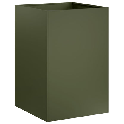 Garden Planter 2 pcs Olive Green 50 x 50 x 75 cm