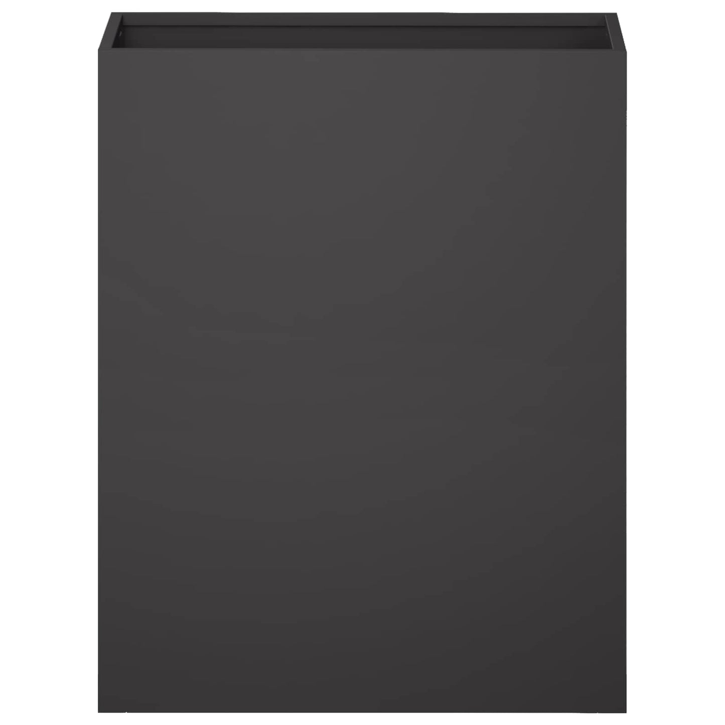 Garden Planter 2 pcs Black 40 x 20 x 40 cm Cold-rolled Steel