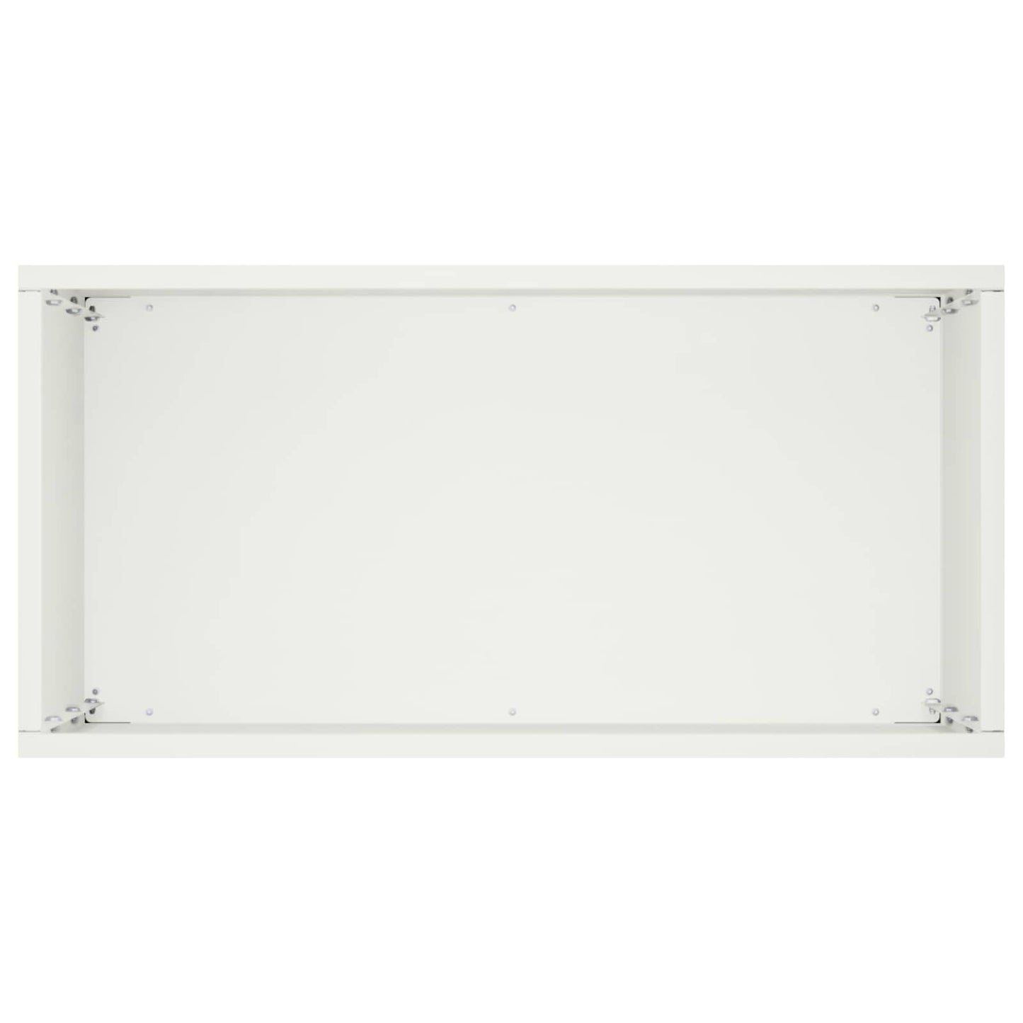 Garden Planter 2 pcs White 40 x 20 x 40 cm Cold-rolled Steel