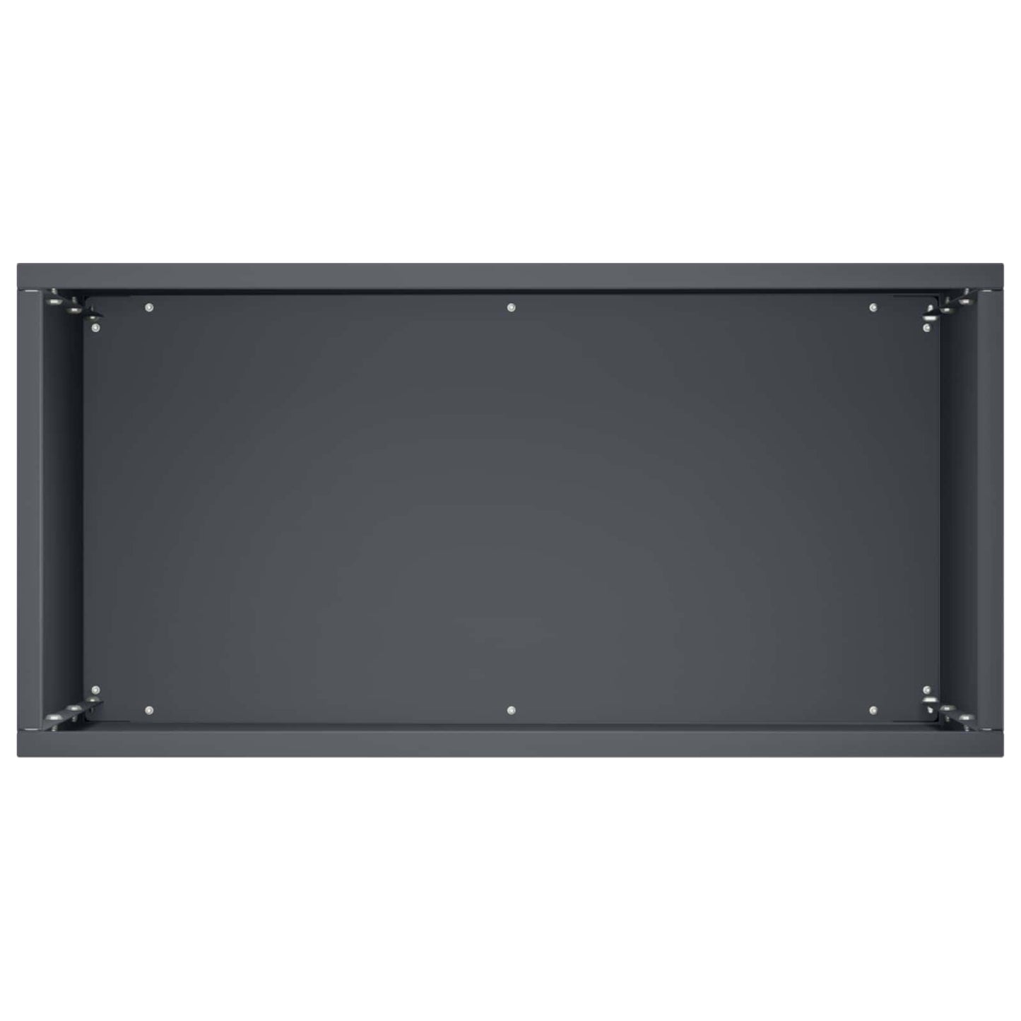 Garden Planter Anthracite 40 x 20 x 40 cm Cold-rolled Steel
