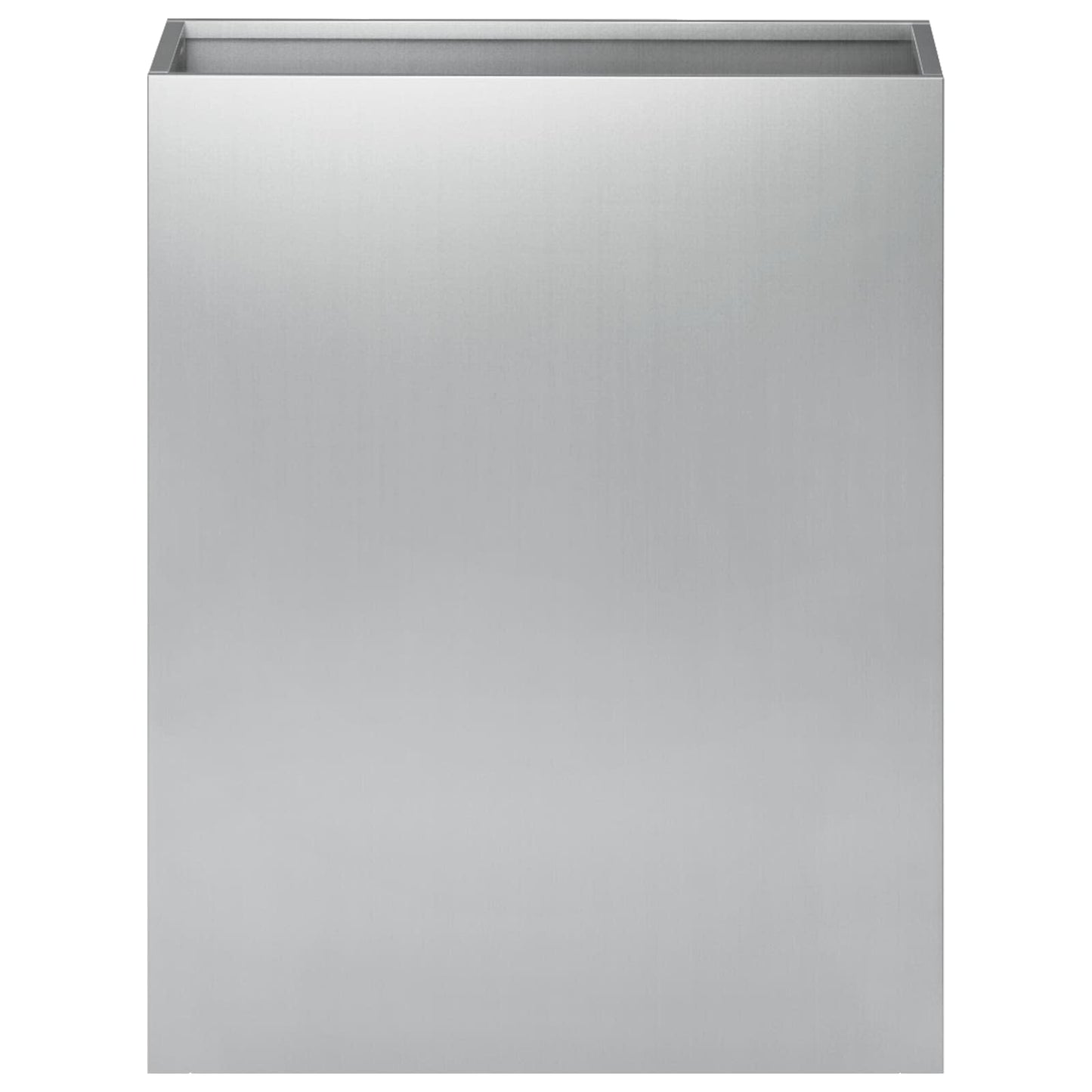 Garden Planter Silver 40 x 20 x 40 cm Galvanised Steel