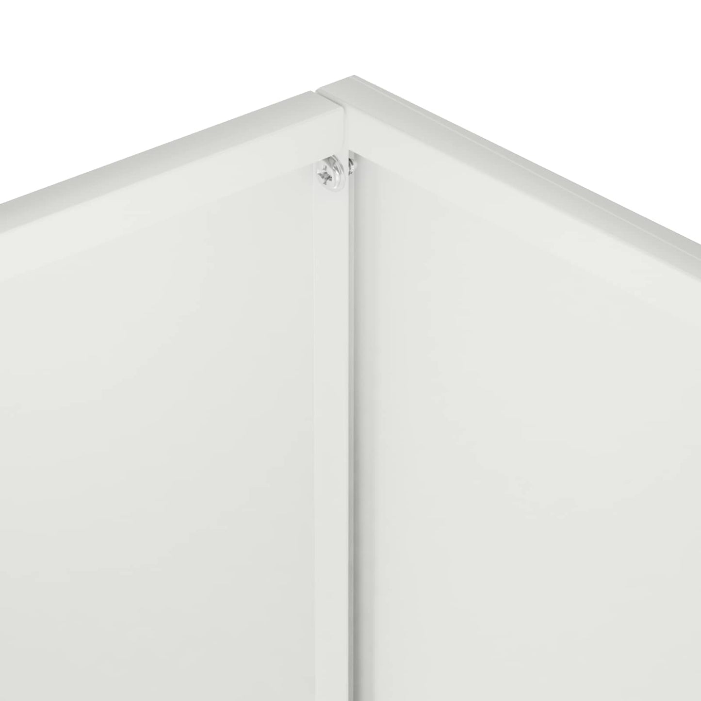 Garden Planter White 40 x 20 x 50 cm Cold-rolled Steel