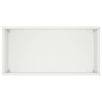 Garden Planter 2 pcs White 40 x 20 x 50 cm Cold-rolled Steel