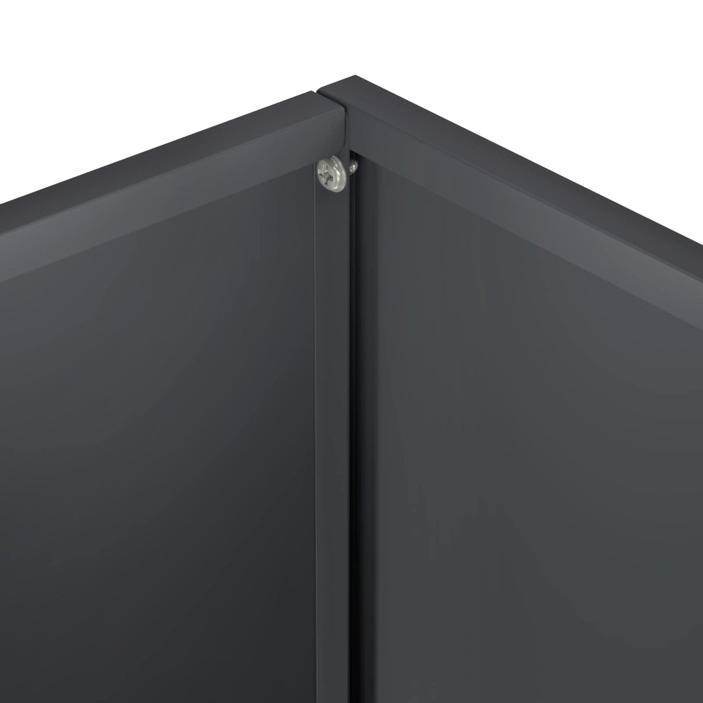 Garden Planter Anthracite 40 x 20 x 50 cm Cold-rolled Steel