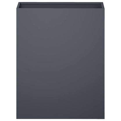 Garden Planter Anthracite 40 x 20 x 50 cm Cold-rolled Steel