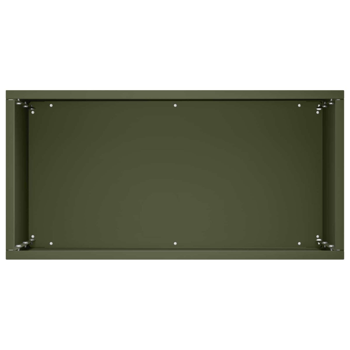 Garden Planter 2 pcs Olive Green 40 x 20 x 50 cm