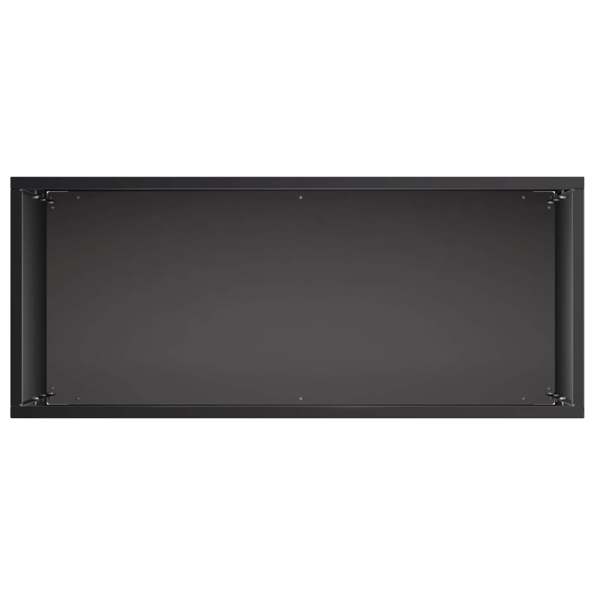 Garden Planter 2 pcs Black 40 x 20 x 75 cm Cold-rolled Steel