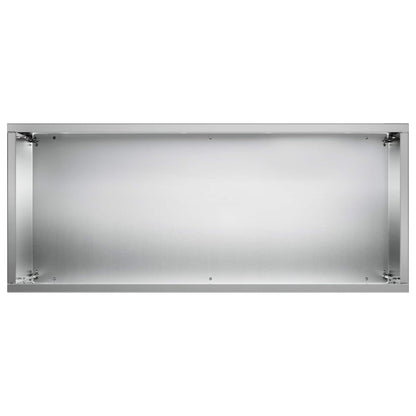Garden Planter 2 pcs Silver 40 x 20 x 75 cm Galvanised Steel