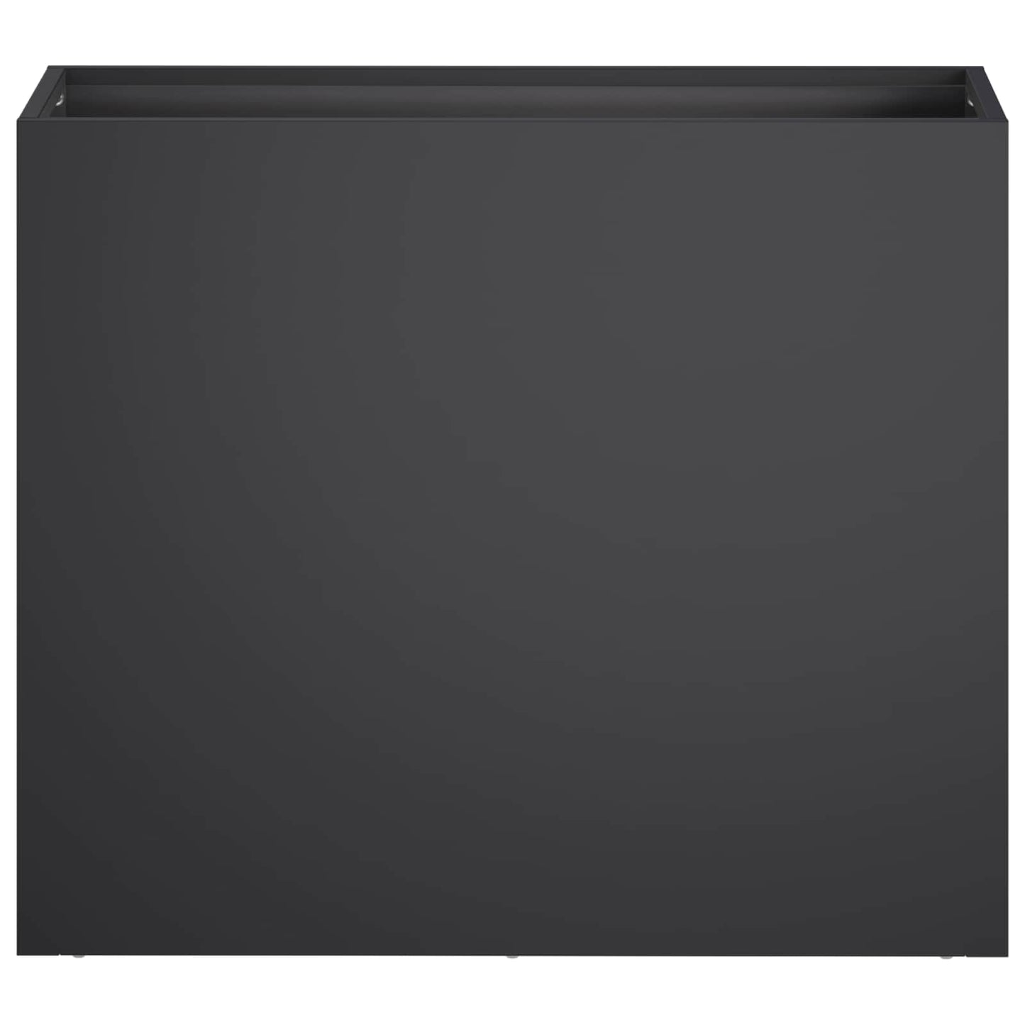 Garden Planter Black 50 x 20 x 40 cm Cold-rolled Steel
