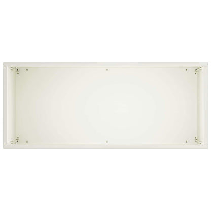 Garden Planter White 50 x 20 x 40 cm Cold-rolled Steel