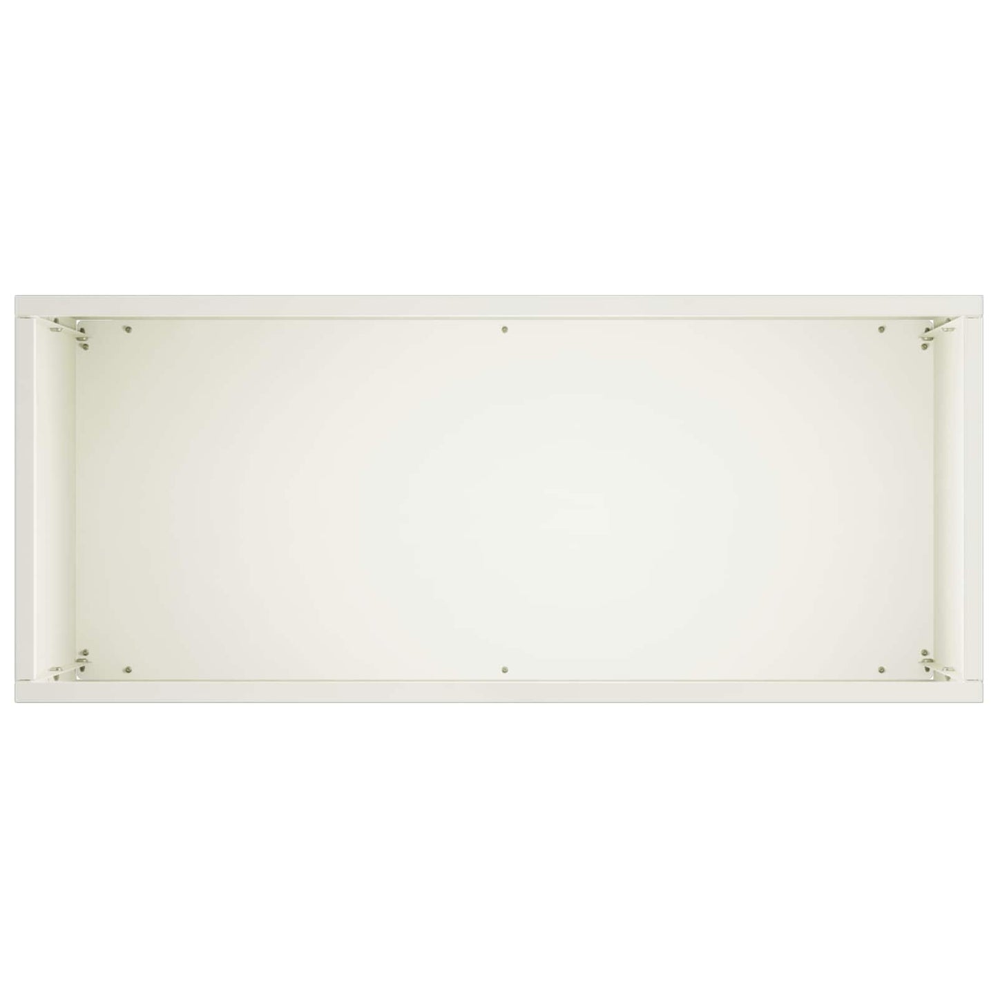 Garden Planter 2 pcs White 50 x 20 x 40 cm Cold-rolled Steel