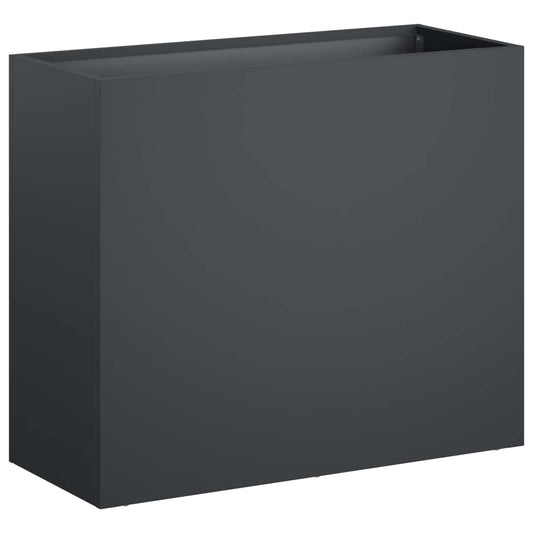 Garden Planter Anthracite 50 x 20 x 40 cm Cold-rolled Steel