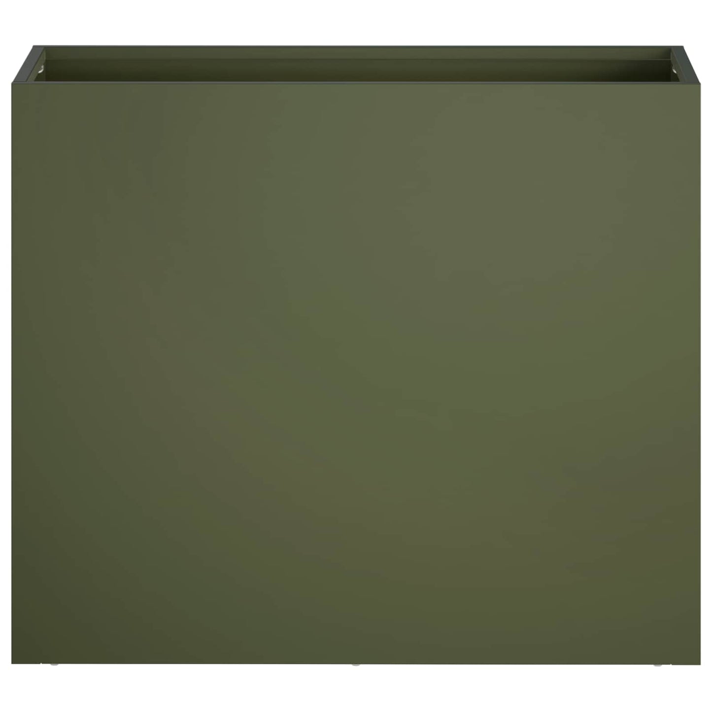 Garden Planter Olive Green 50 x 20 x 40 cm Cold-rolled Steel