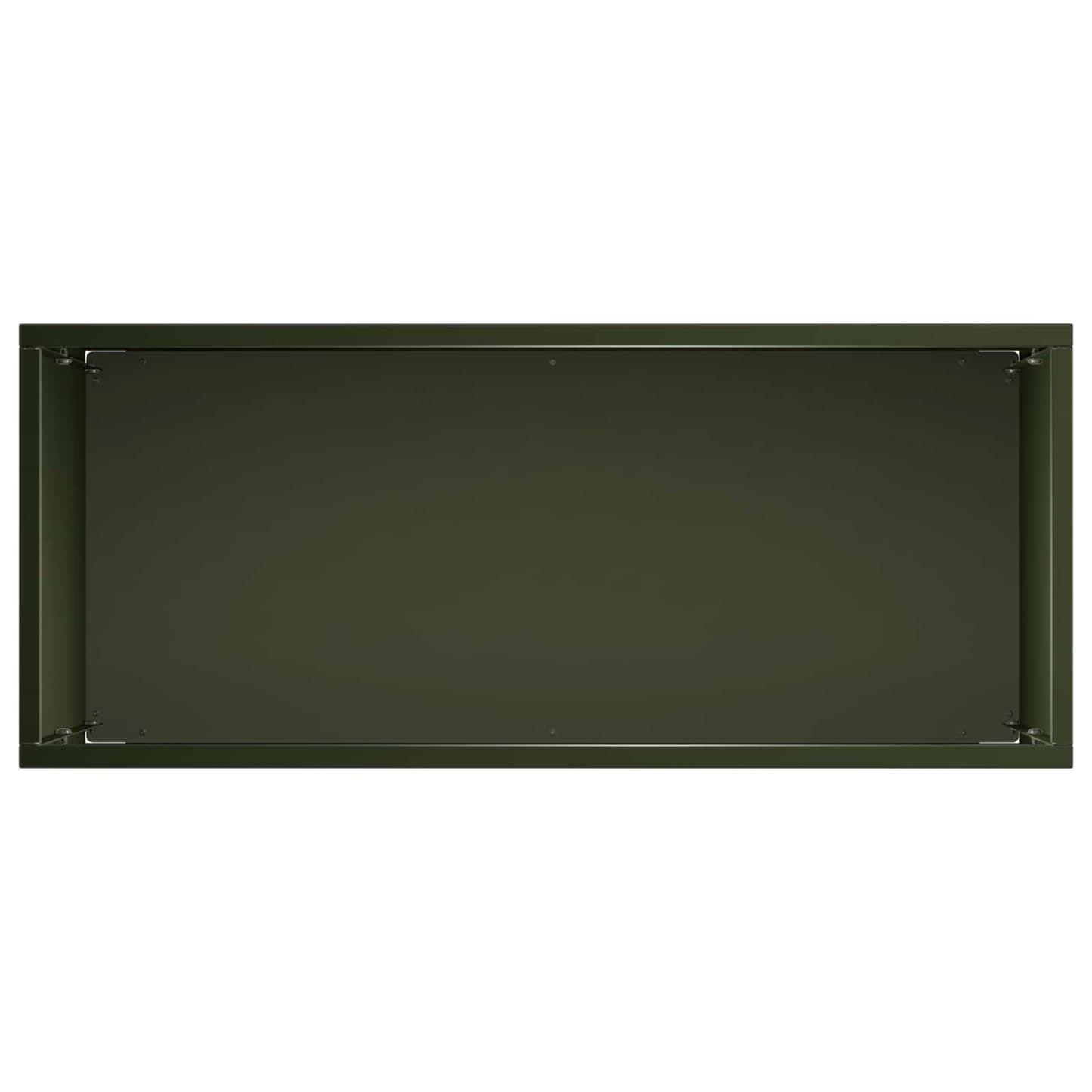 Garden Planter Olive Green 50 x 20 x 40 cm Cold-rolled Steel