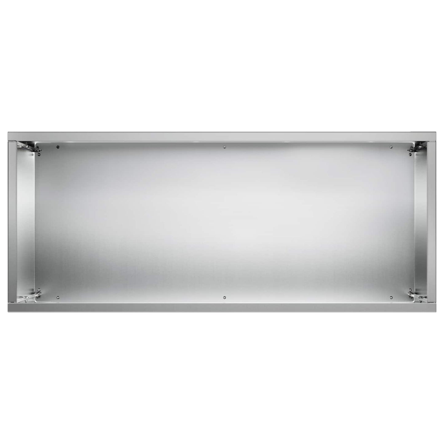 Garden Planter Silver 50 x 20 x 40 cm Galvanised Steel