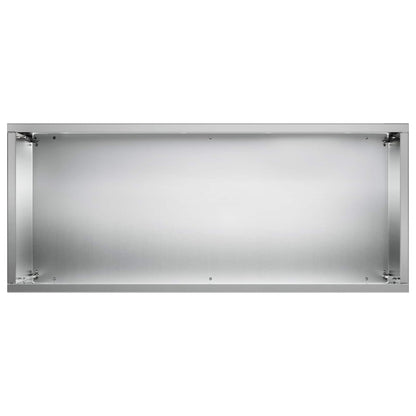 Garden Planter Silver 50 x 20 x 40 cm Galvanised Steel