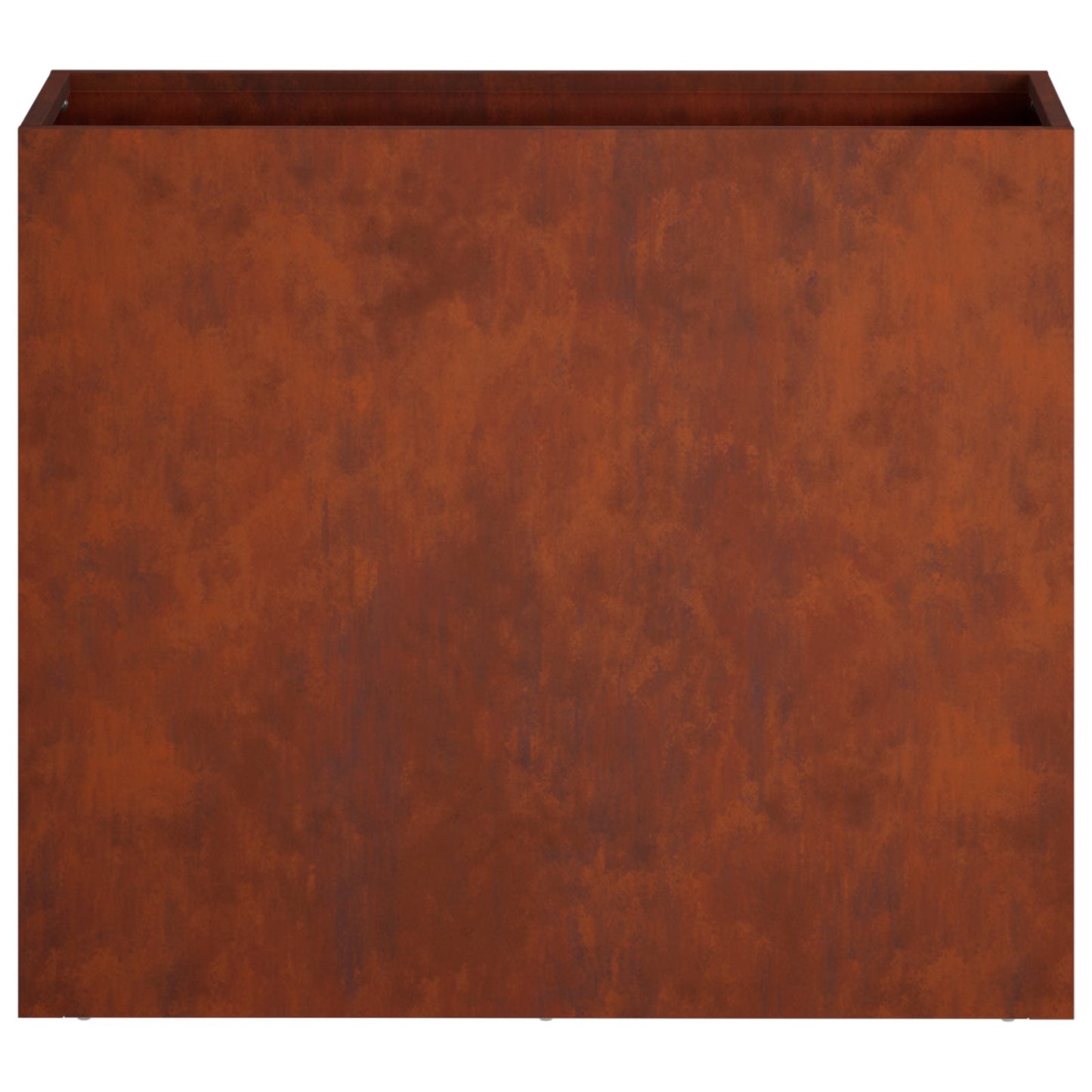 Garden Planter Rusty 50 x 20 x 40 cm Weathering Steel