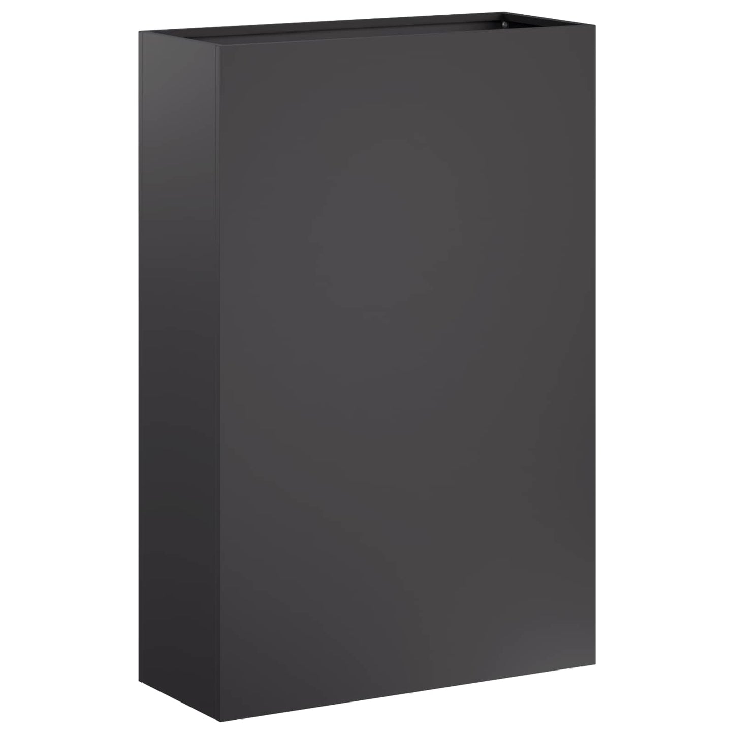 Garden Planter Black 50 x 20 x 75 cm Cold-rolled Steel