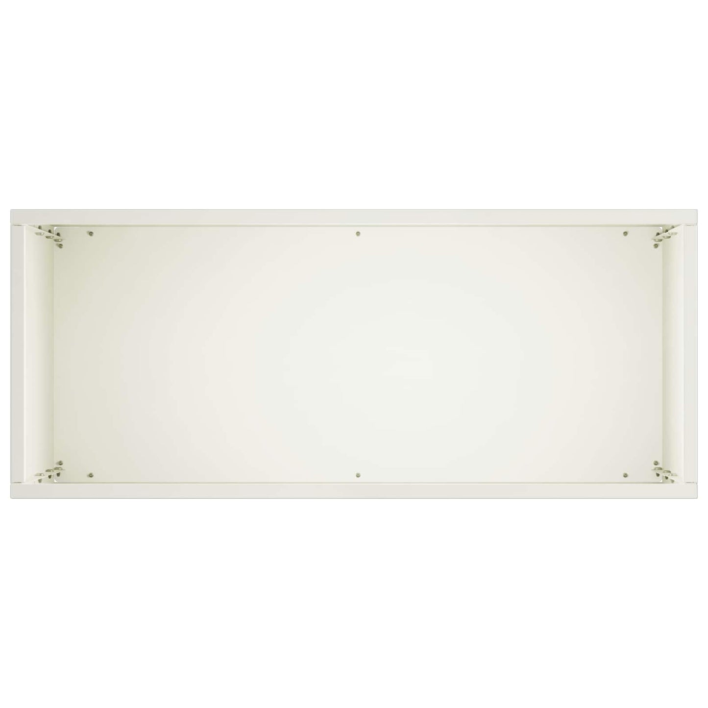 Garden Planter 2 pcs White 50 x 20 x 75 cm Cold-rolled Steel