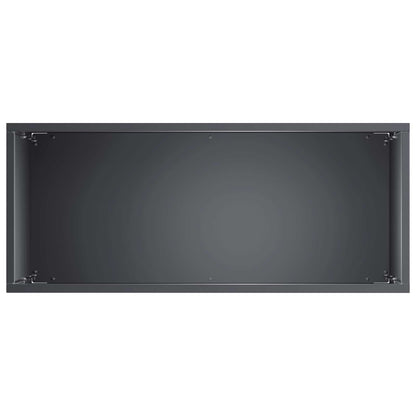 Garden Planter 2 pcs Anthracite 50 x 20 x 75 cm