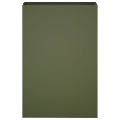 Garden Planter 2 pcs Olive Green 50 x 20 x 75 cm