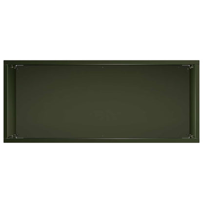 Garden Planter 2 pcs Olive Green 50 x 20 x 75 cm