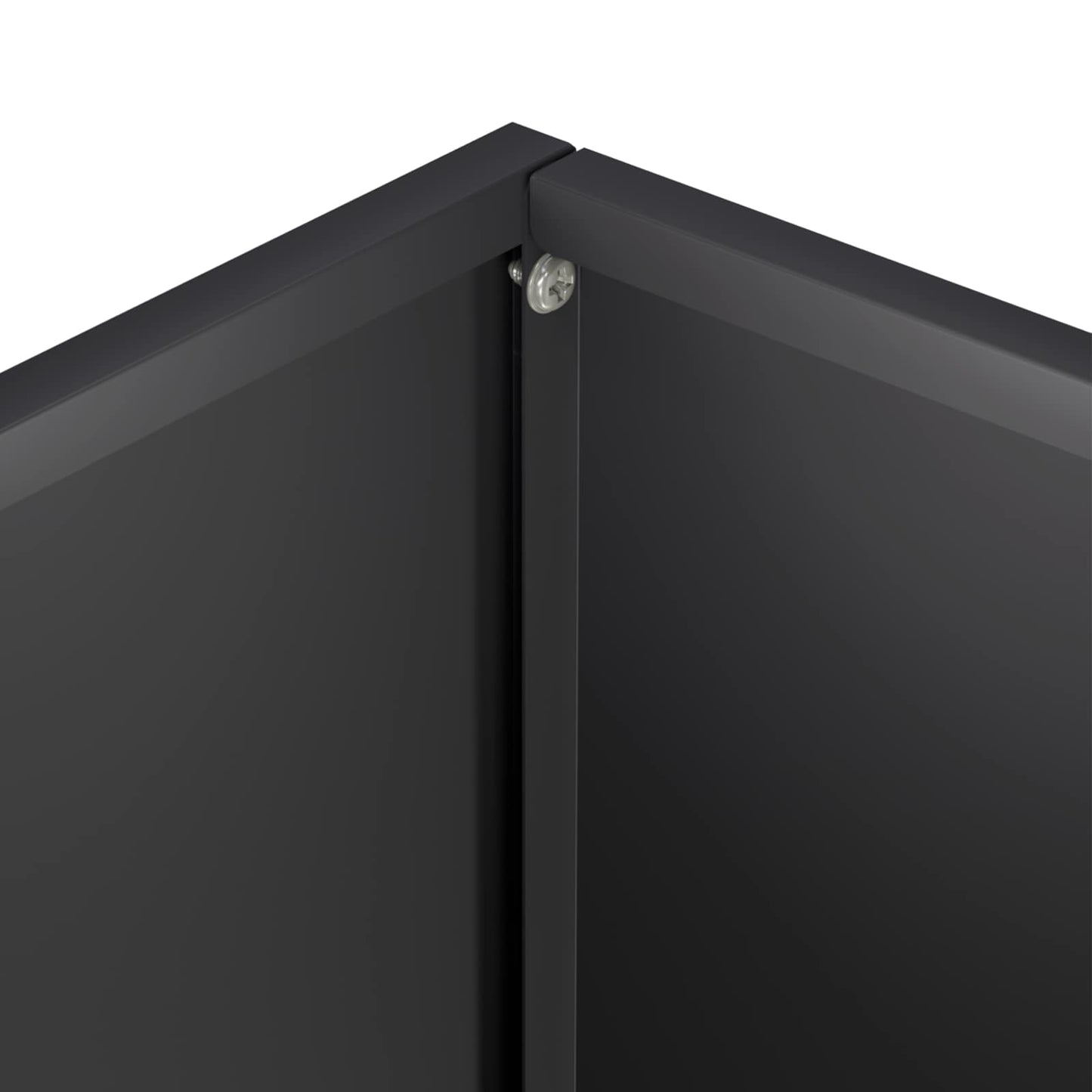 Garden Planter Black 40 x 30 x 40 cm Cold-rolled Steel