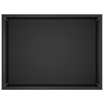 Garden Planter Black 40 x 30 x 40 cm Cold-rolled Steel