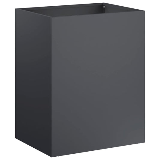 Garden Planter Anthracite 40 x 30 x 40 cm Cold-rolled Steel