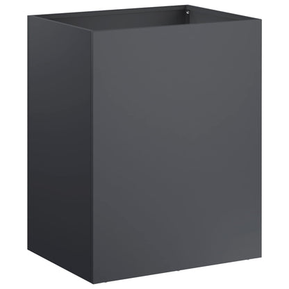 Garden Planter 2 pcs Anthracite 40 x 30 x 40 cm