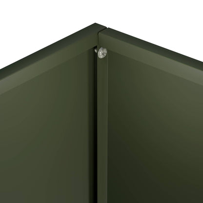 Garden Planter 2 pcs Olive Green 40 x 30 x 40 cm