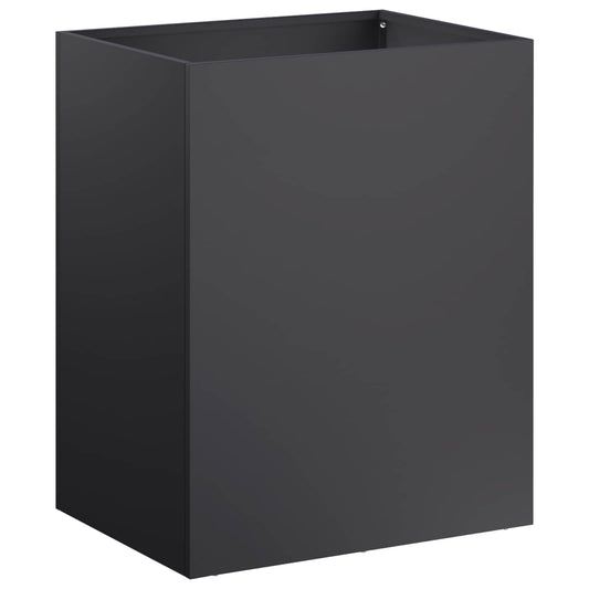Garden Planter Black 40 x 30 x 50 cm Cold-rolled Steel