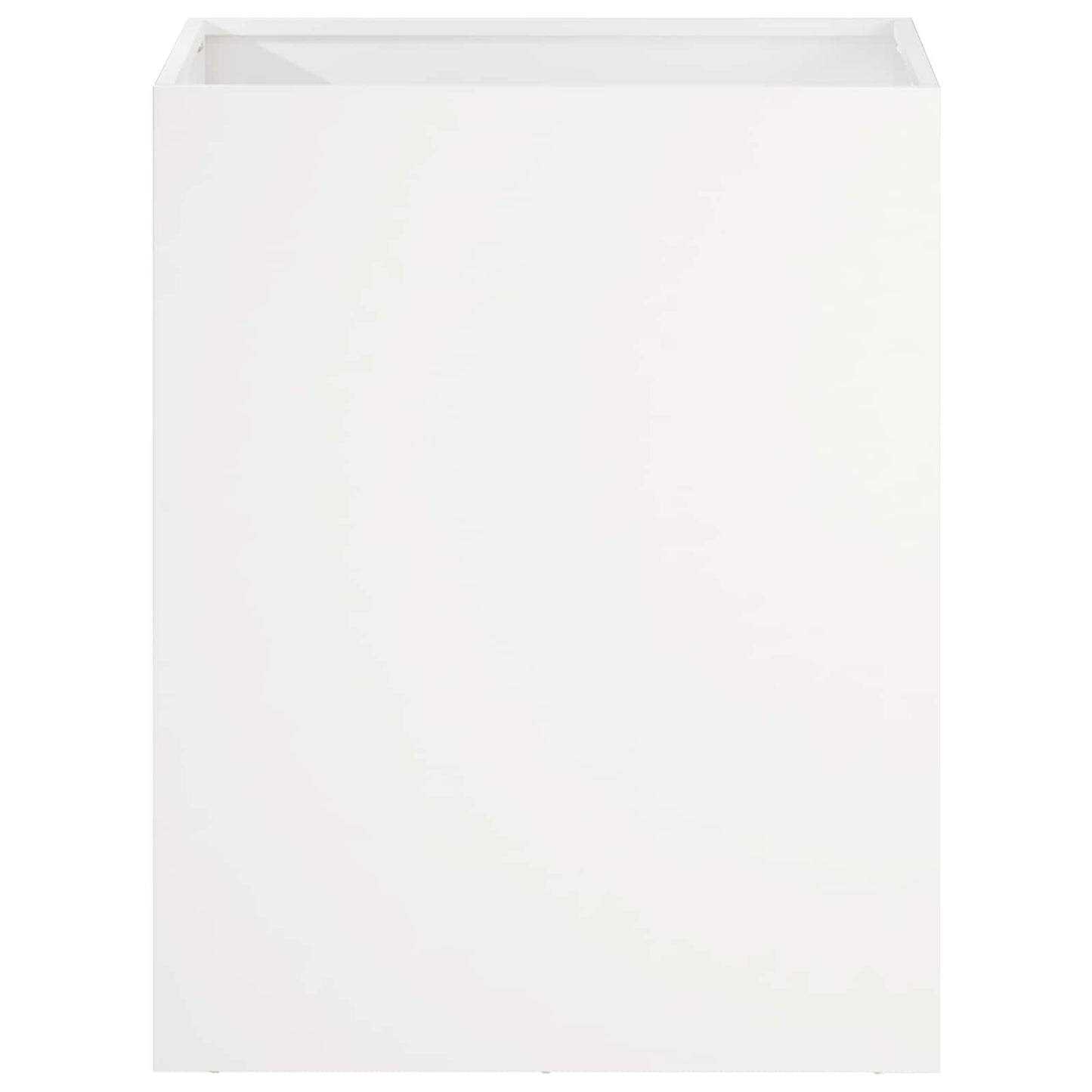 Garden Planter White 40 x 30 x 50 cm Cold-rolled Steel
