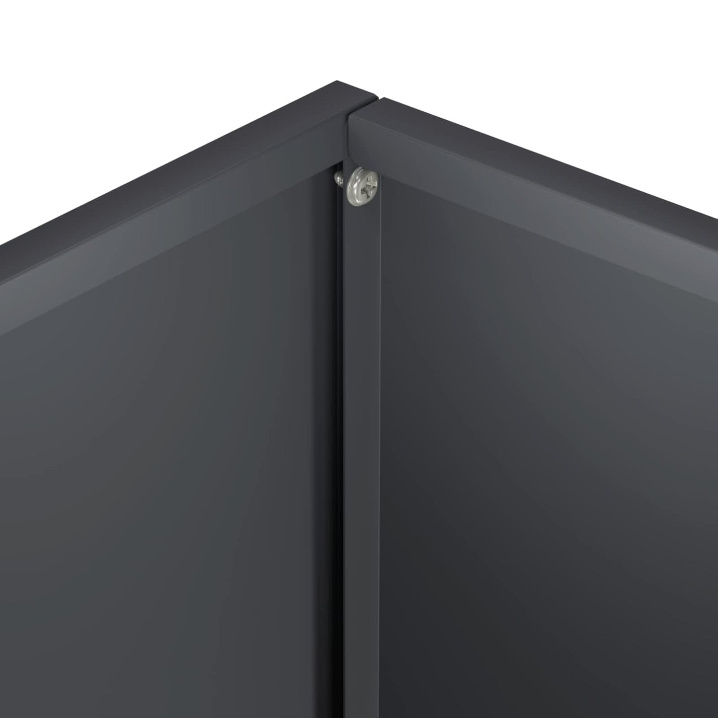 Garden Planter Anthracite 40 x 30 x 50 cm Cold-rolled Steel