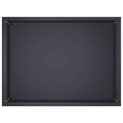 Garden Planter 2 pcs Anthracite 40 x 30 x 50 cm