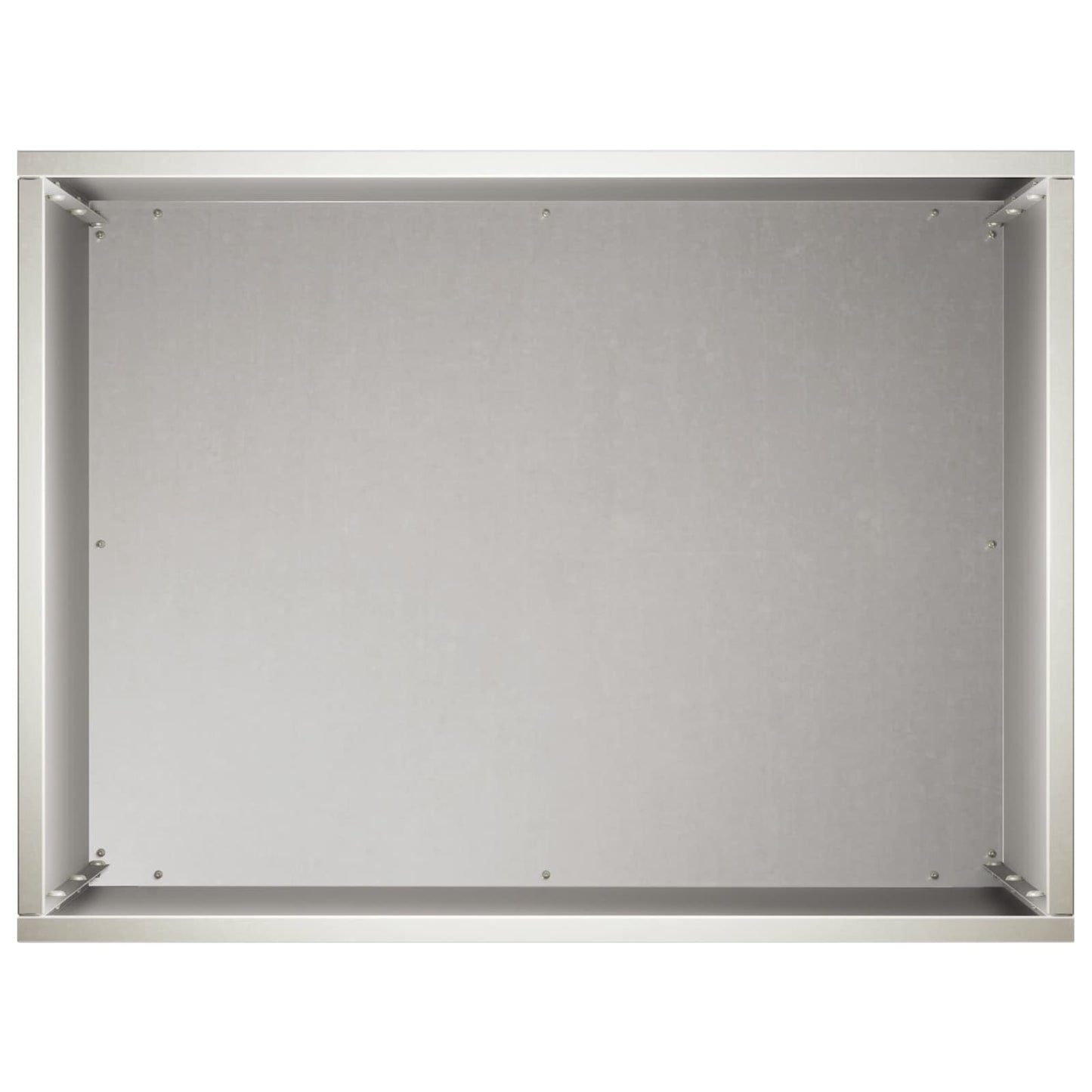 Garden Planter Silver 40 x 30 x 50 cm Stainless Steel