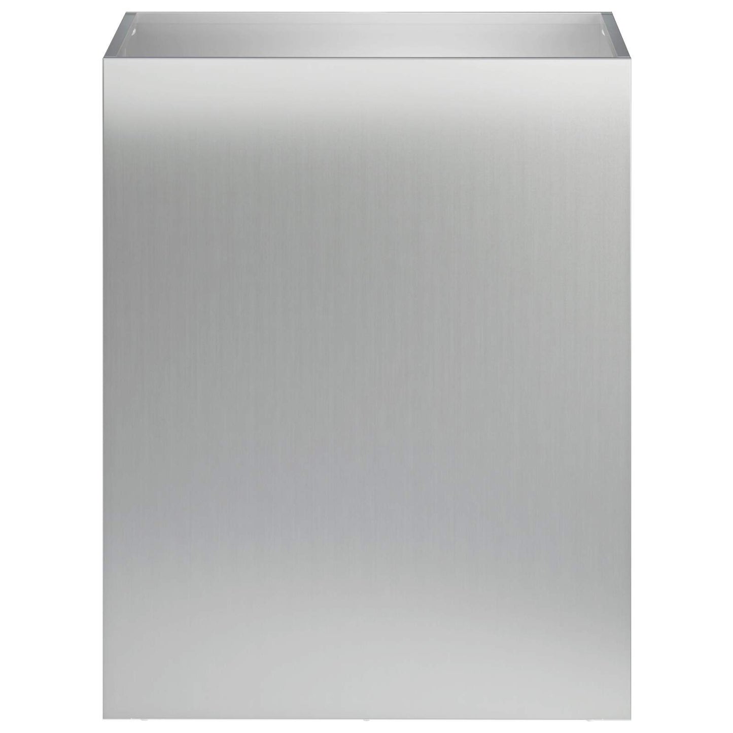 Garden Planter Silver 40 x 30 x 50 cm Galvanised Steel